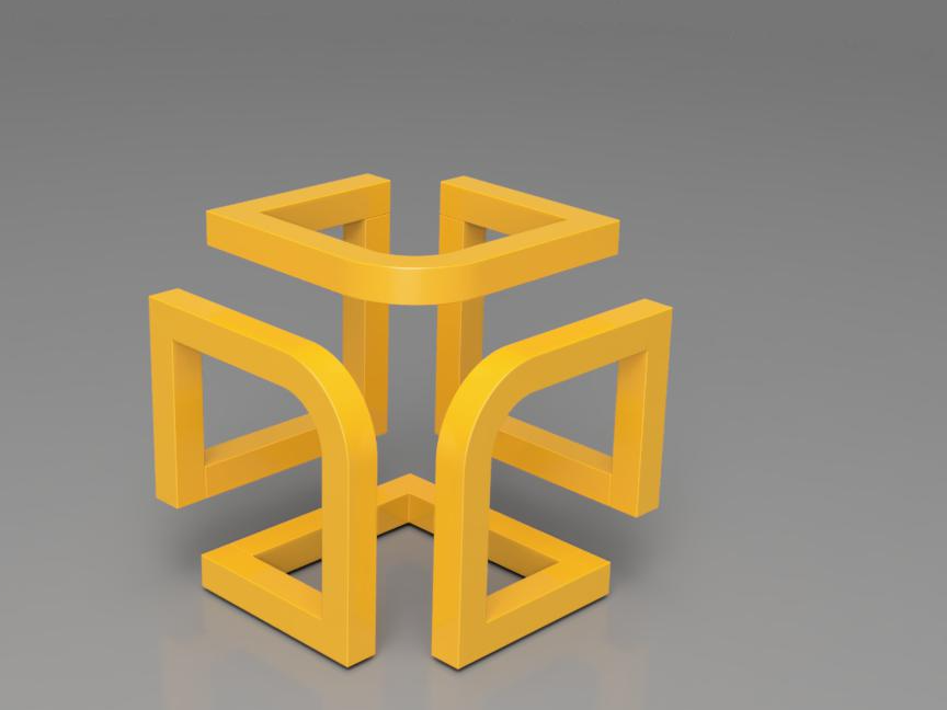 impossible object- puzzle 80x80