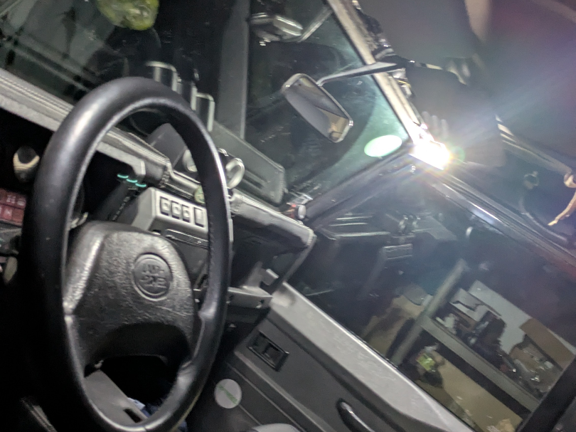 iluminação para land rover defender soft top