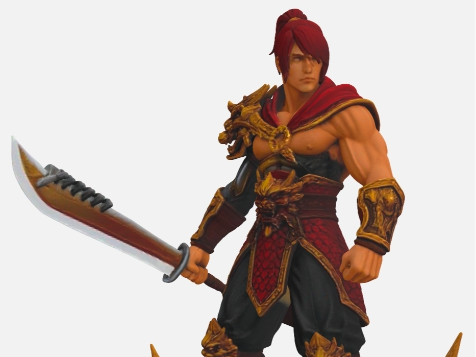 Metin 2 Body Warrior with sword FMS