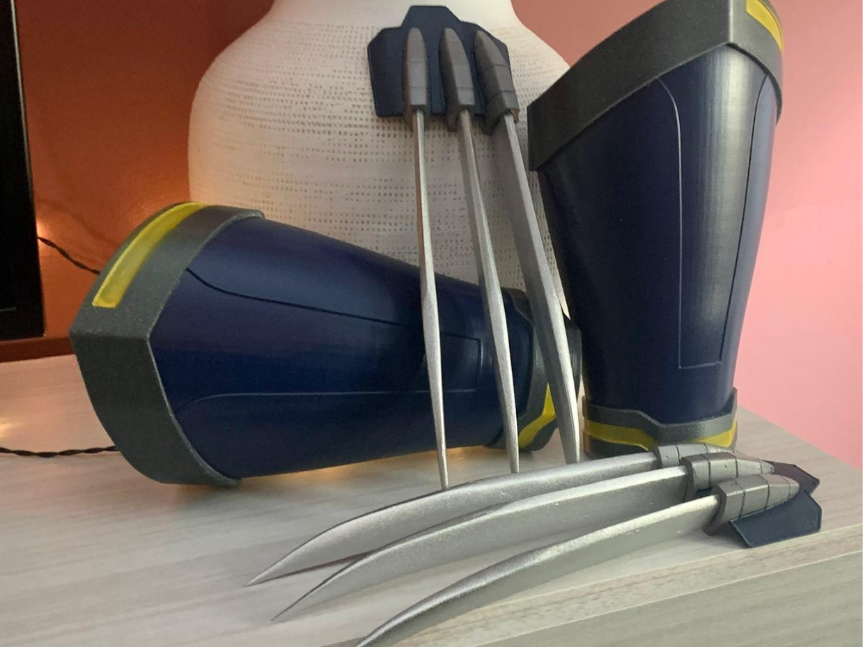 Avambracci e artigli Wolverine