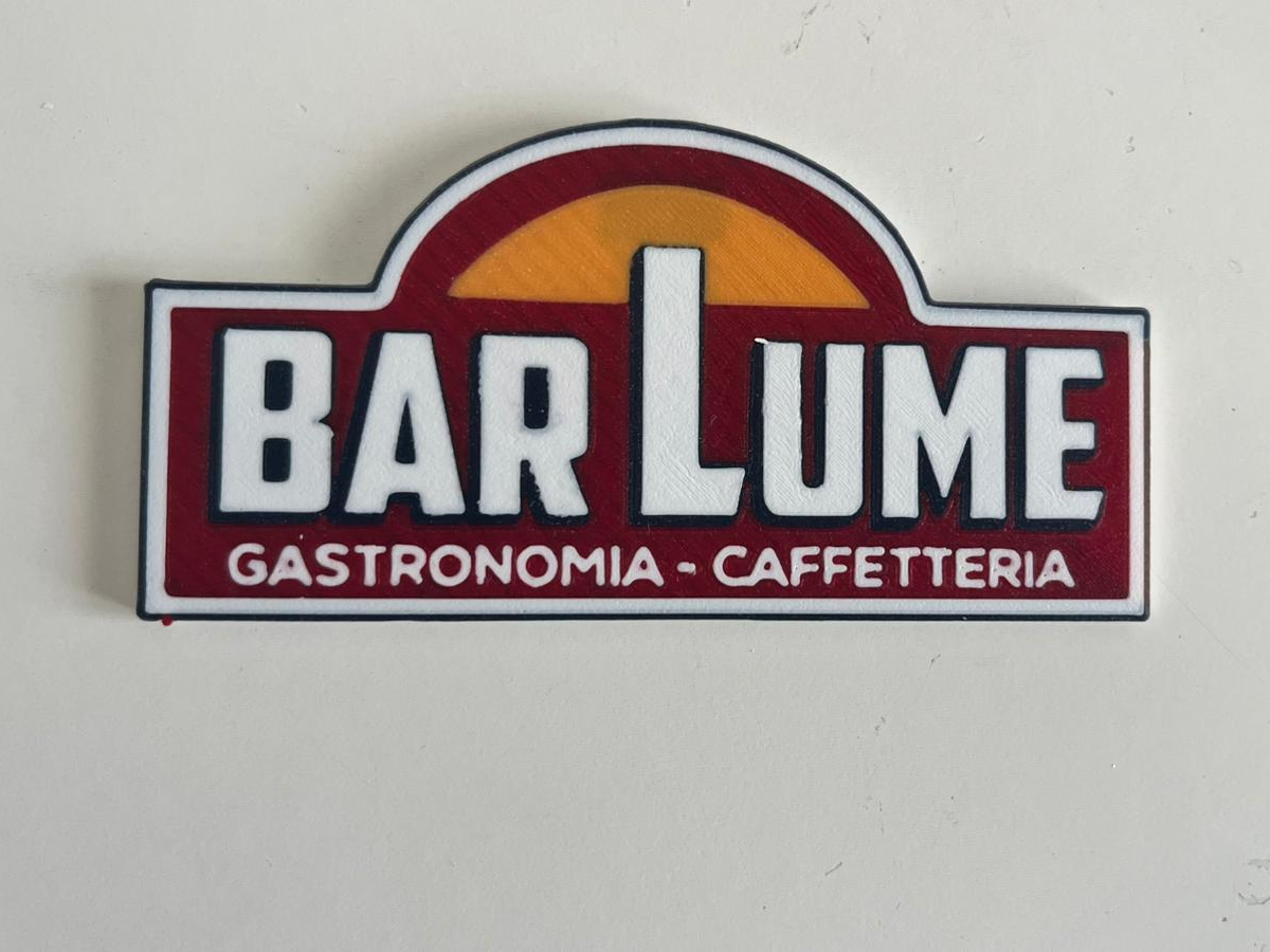 Insegna Bar Lume