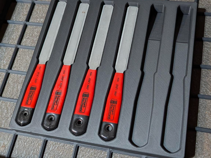 StewMac Double Edge Nut Slot Files for Gridfinity