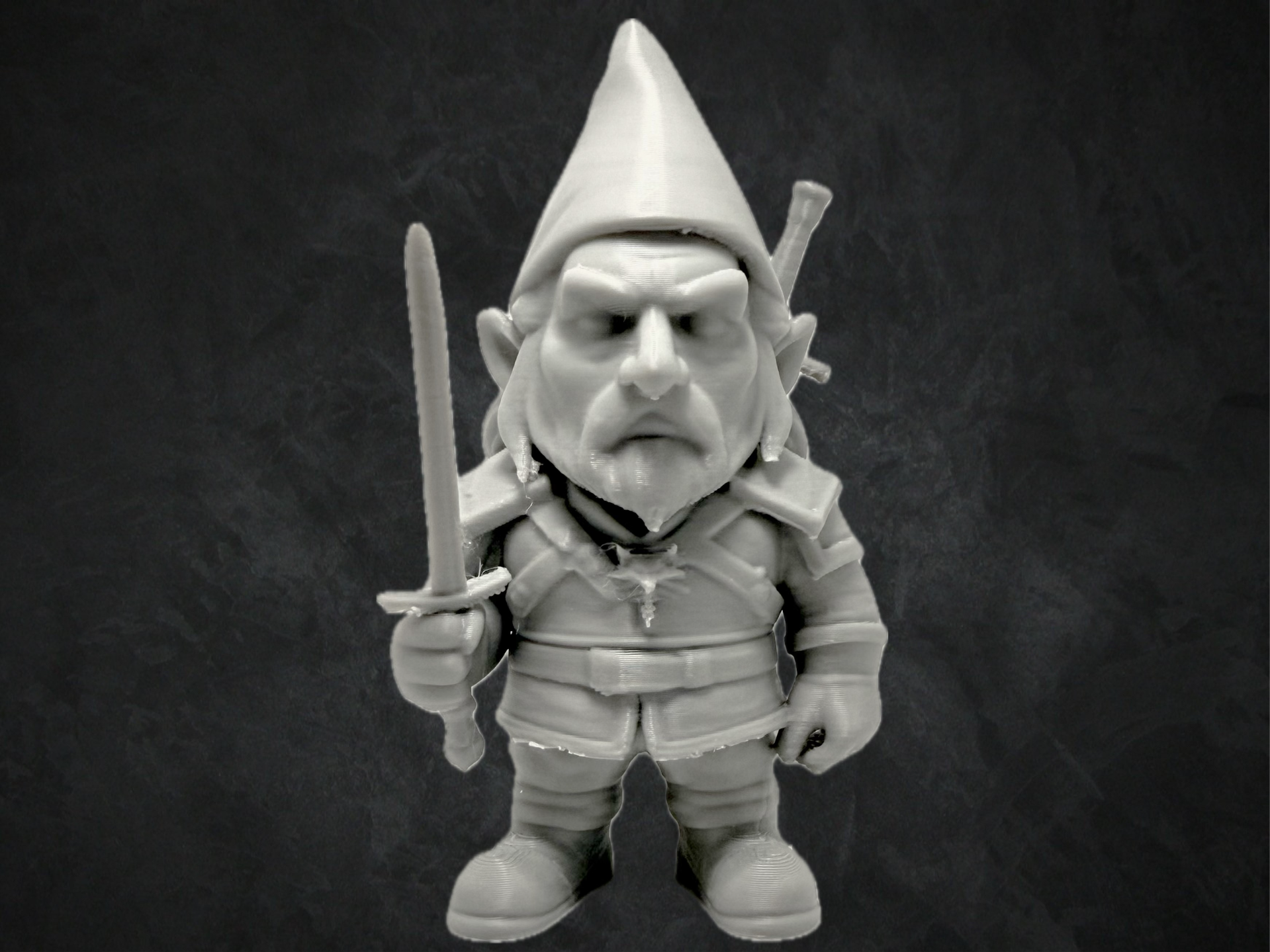 Garden Gnome Witcher - Geralt