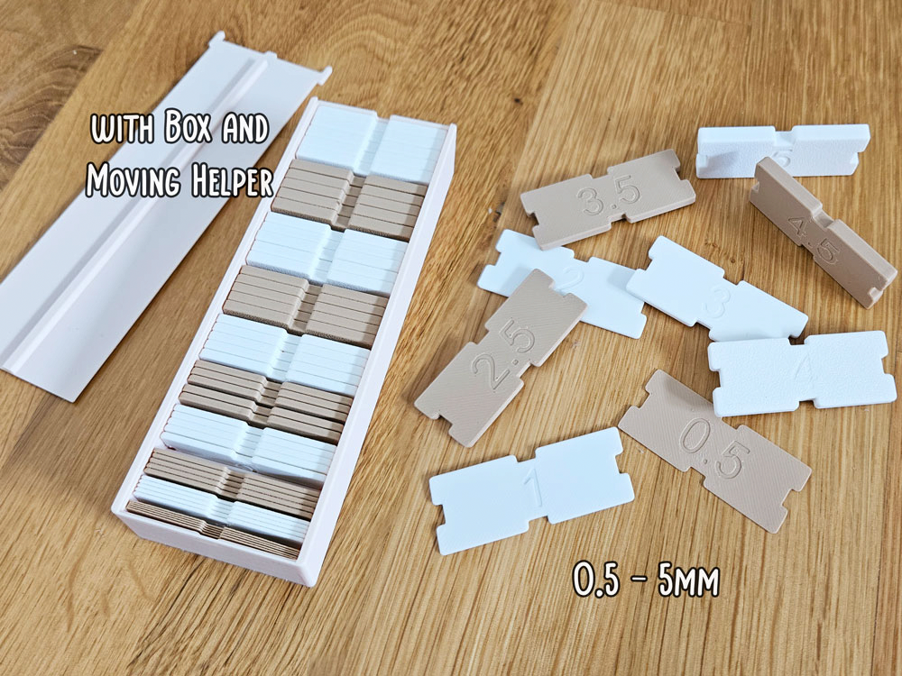 Furniture Shims & Leveling Kit with Dispenser Box