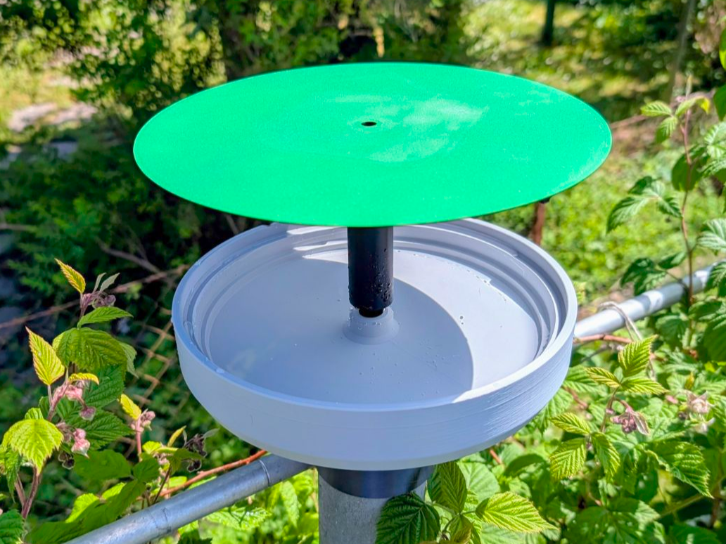 Vogelbad für Pfosten (60/70/80/90mm) +Sonnenschirm