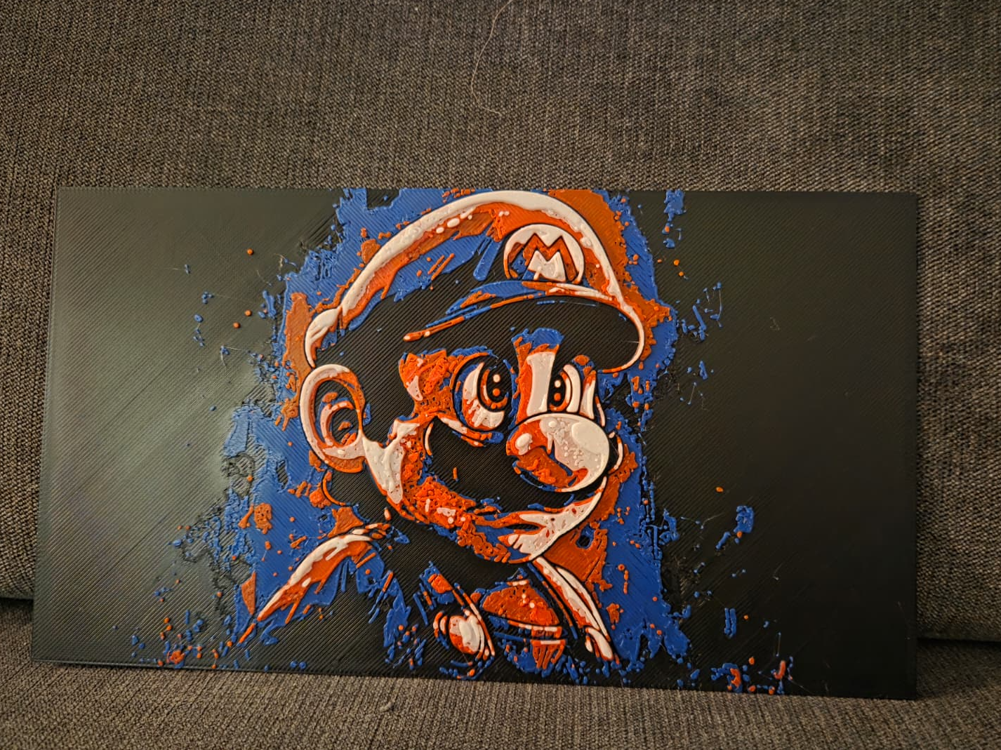 Super Mario HueForge