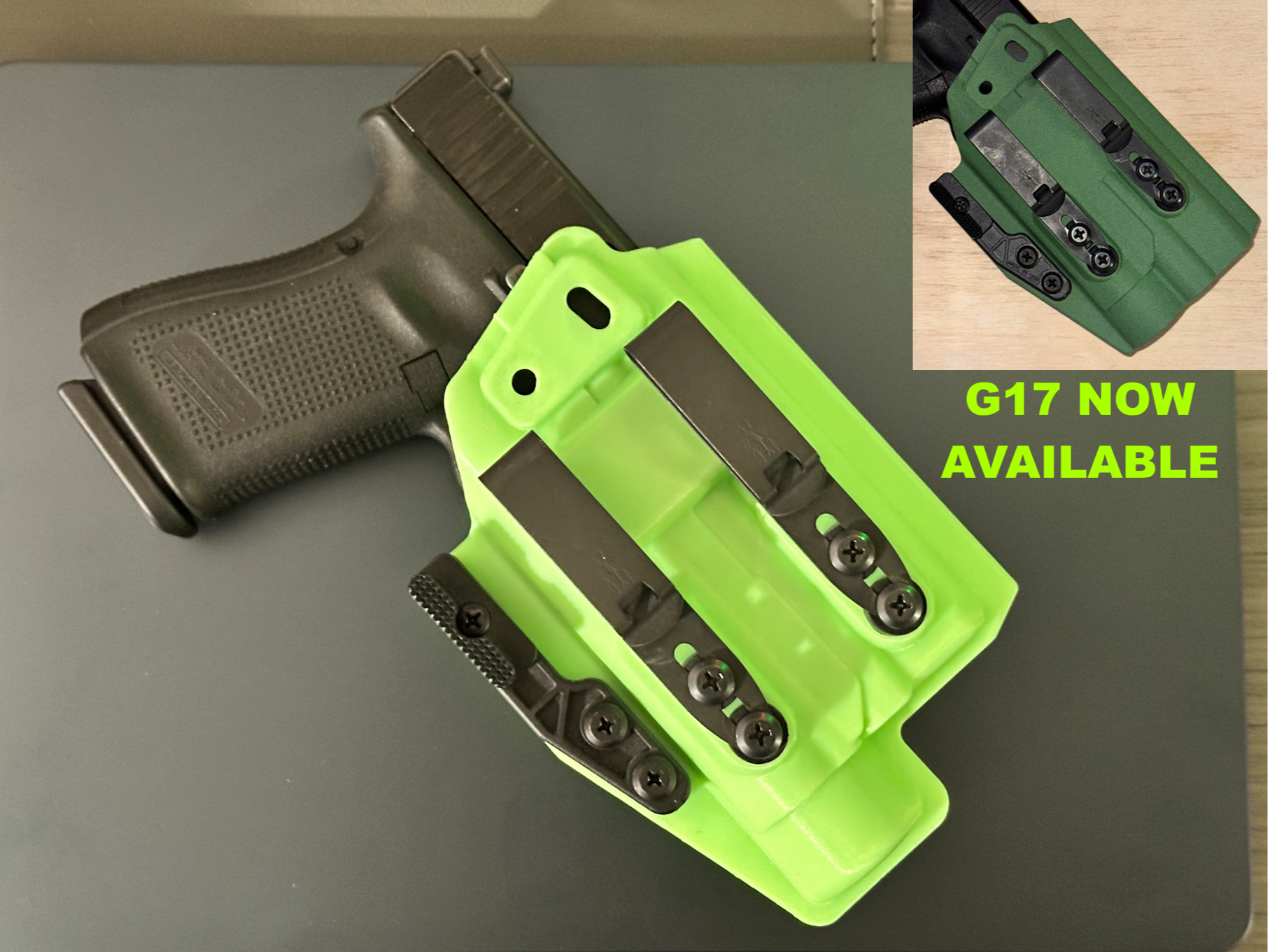 Glock G19 / G17 TLR-1 Light Bearing IWB Holster