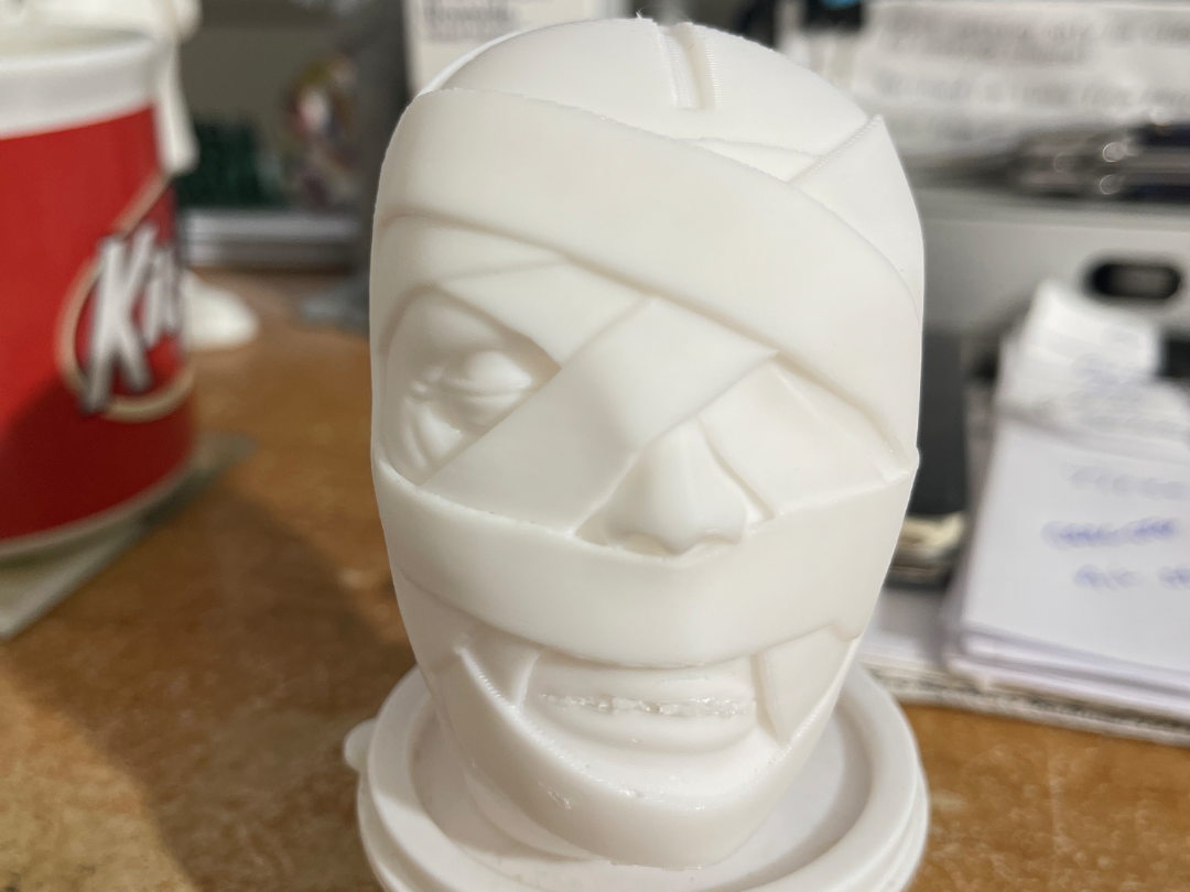 Mummy bust