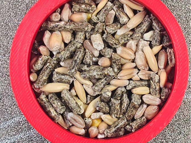 Hamster food bowl