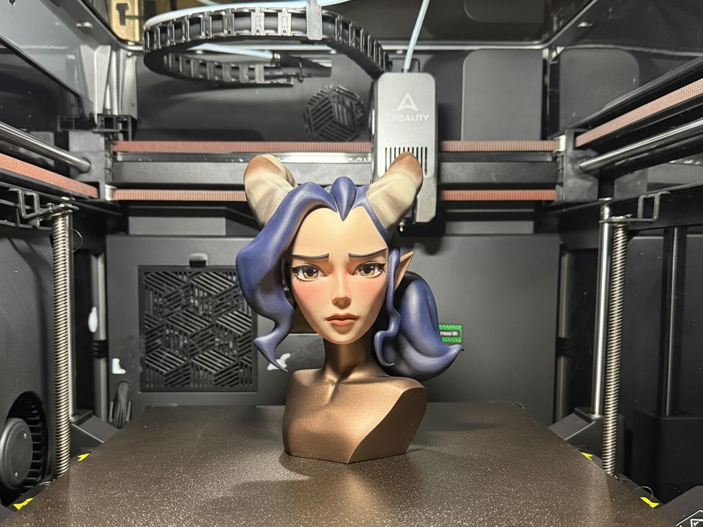 Female Demon Bust