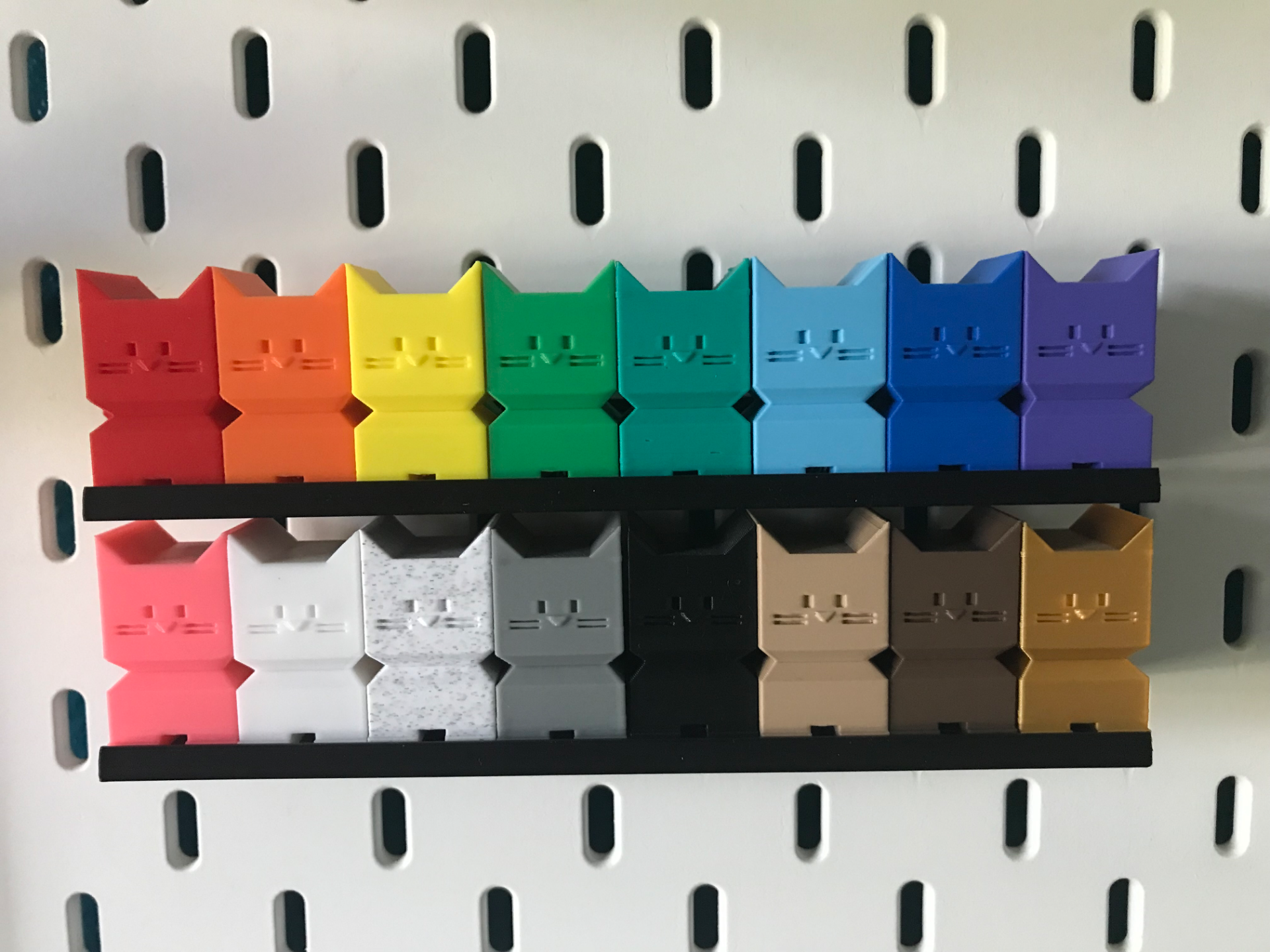 Modular Shelf Attachment for IKEA Skådis
