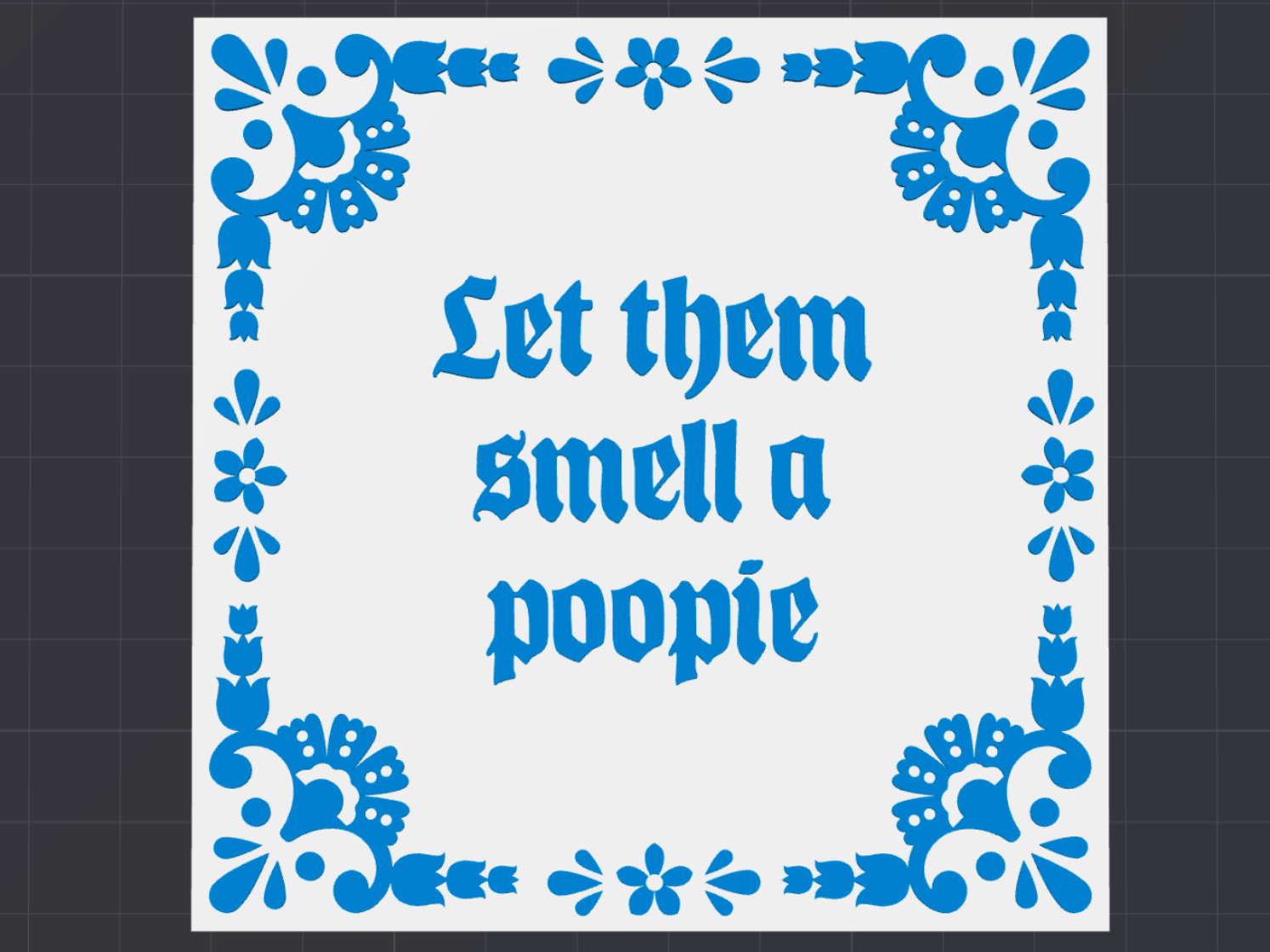 “Delft’s Blauw” Let them smell a “******”