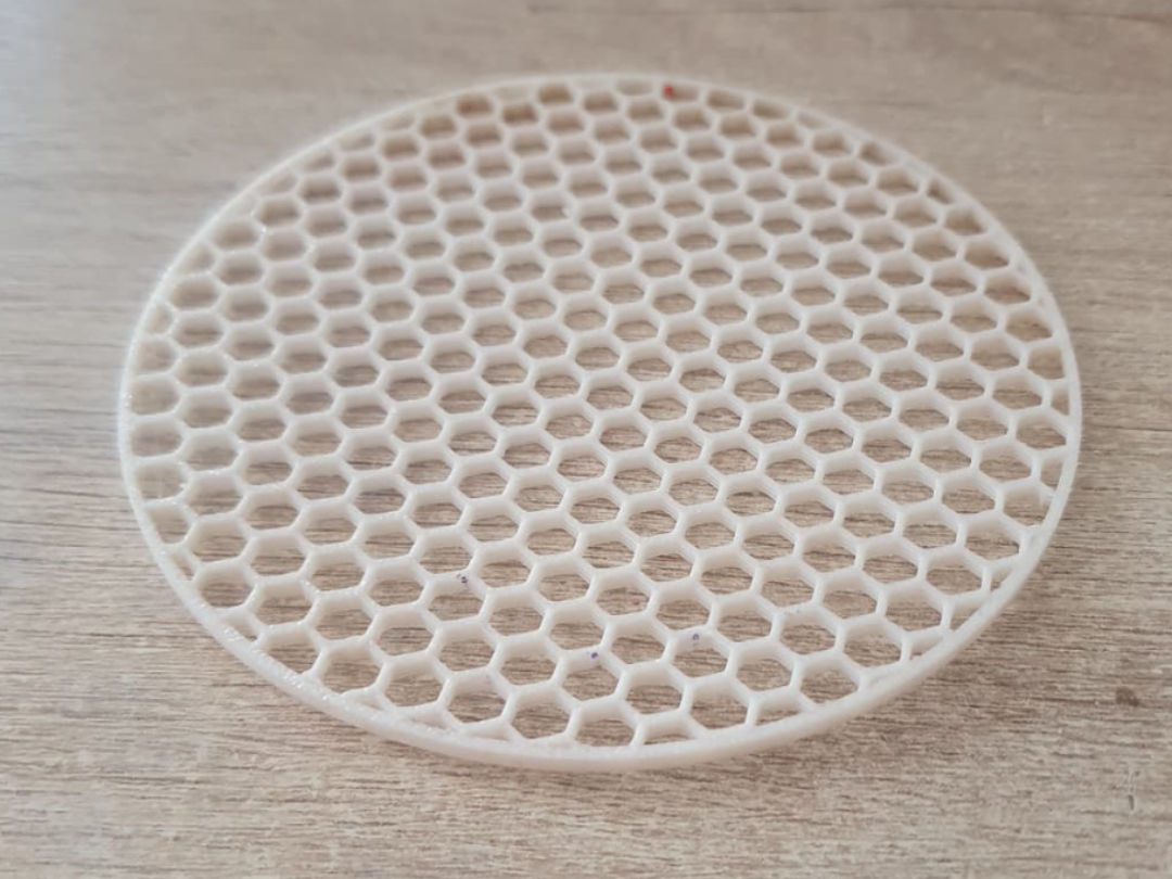 Posavasos panel de abeja