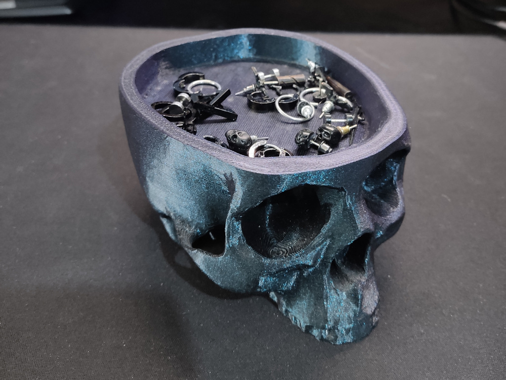 Skull Jewel Box - Sealed top