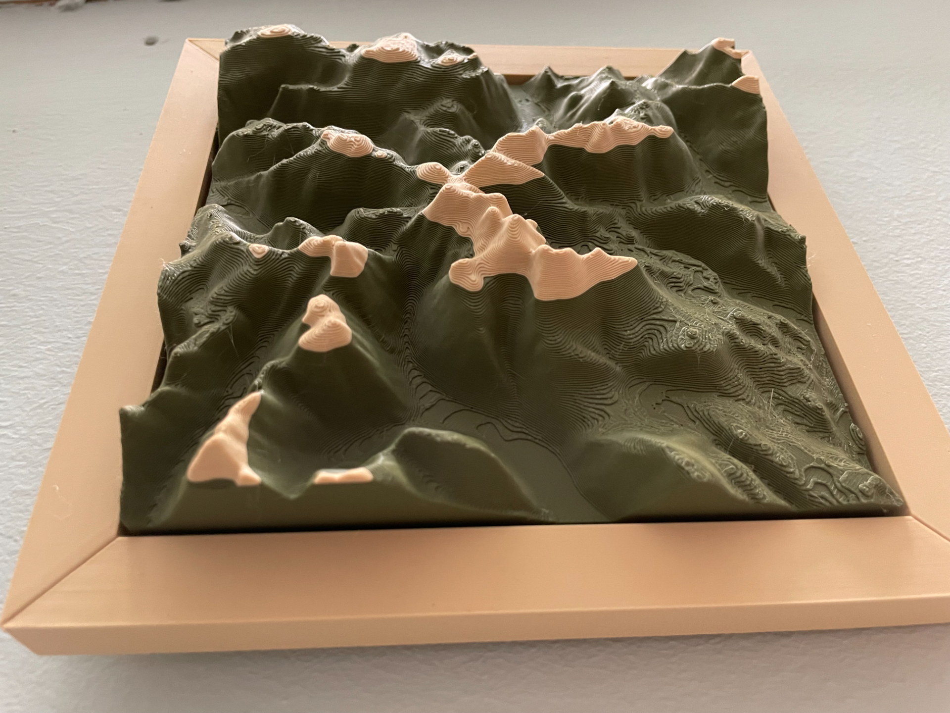Scafell Pike Topographic Model