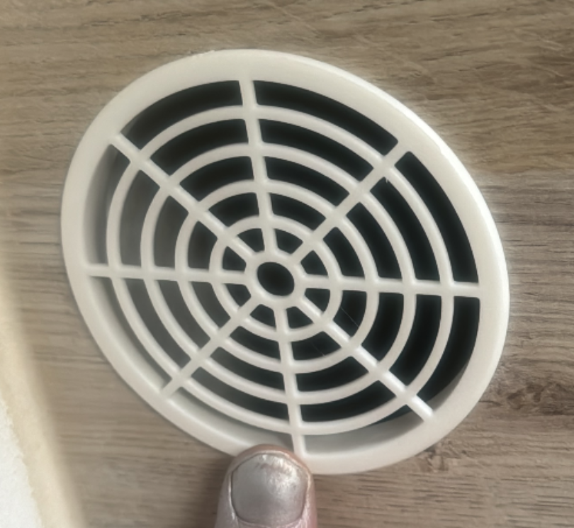 80mm Lüftungsgitter