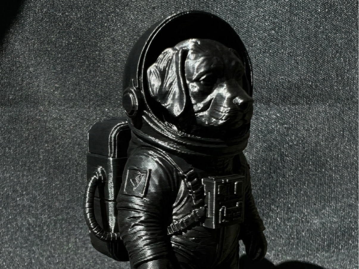Dog Astronaut STL (Labrador) | Space Animal