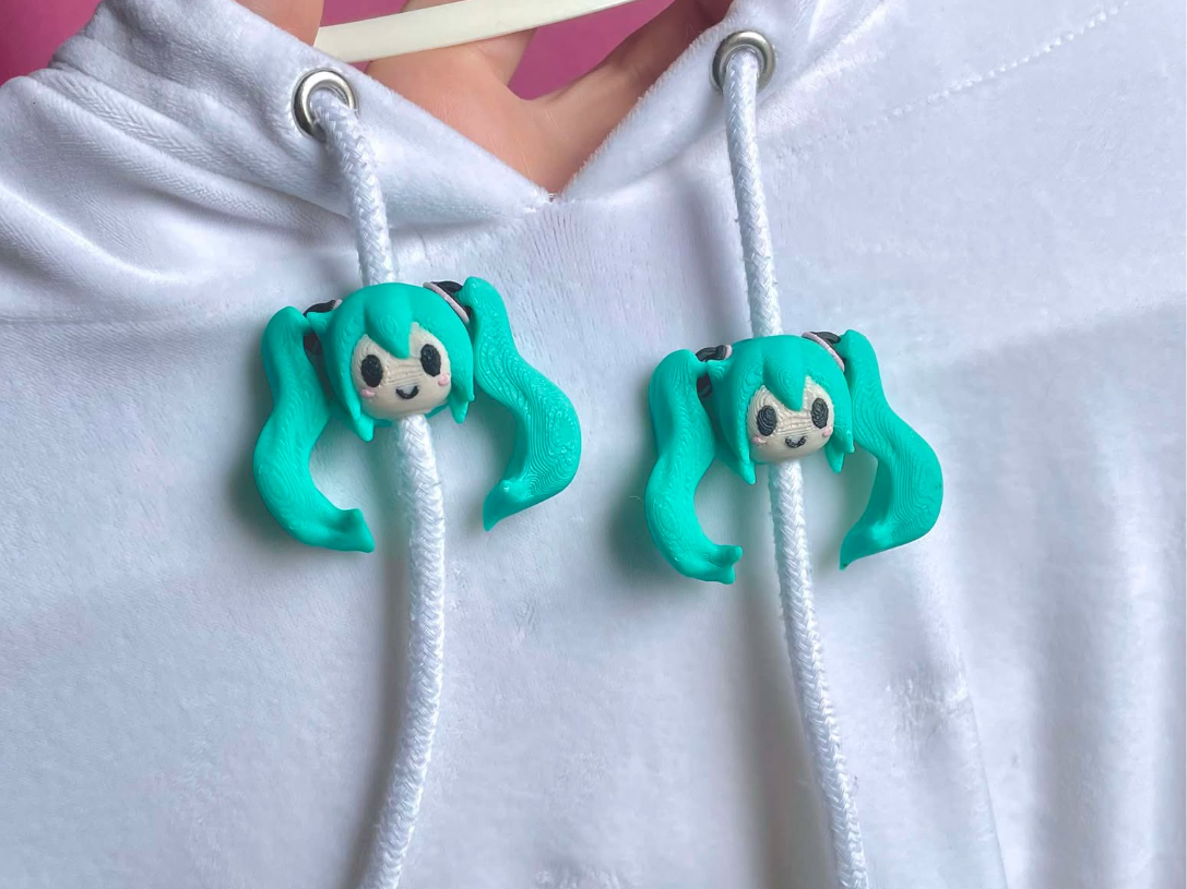 Hatsune Miku Drawstrings Aglet Charms