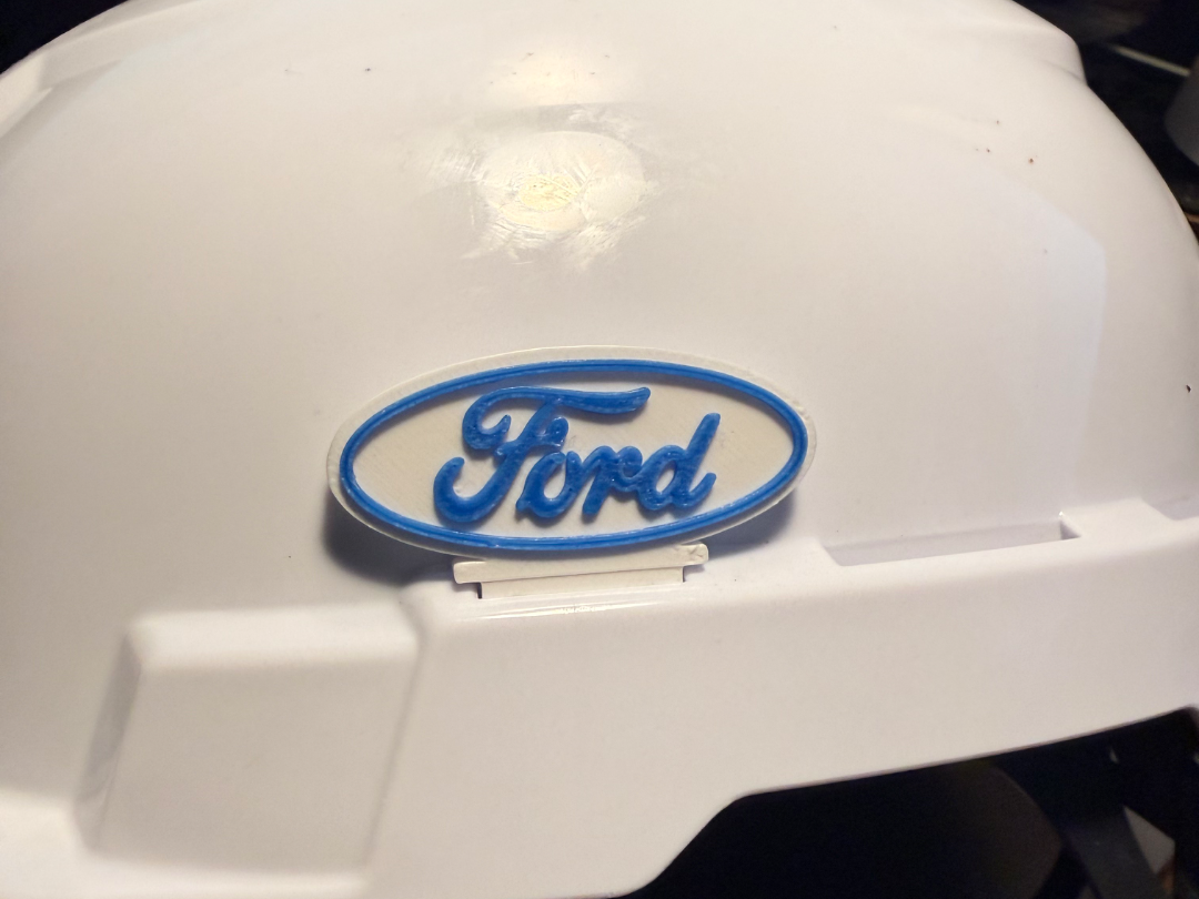 FORD hardhat helmet clip