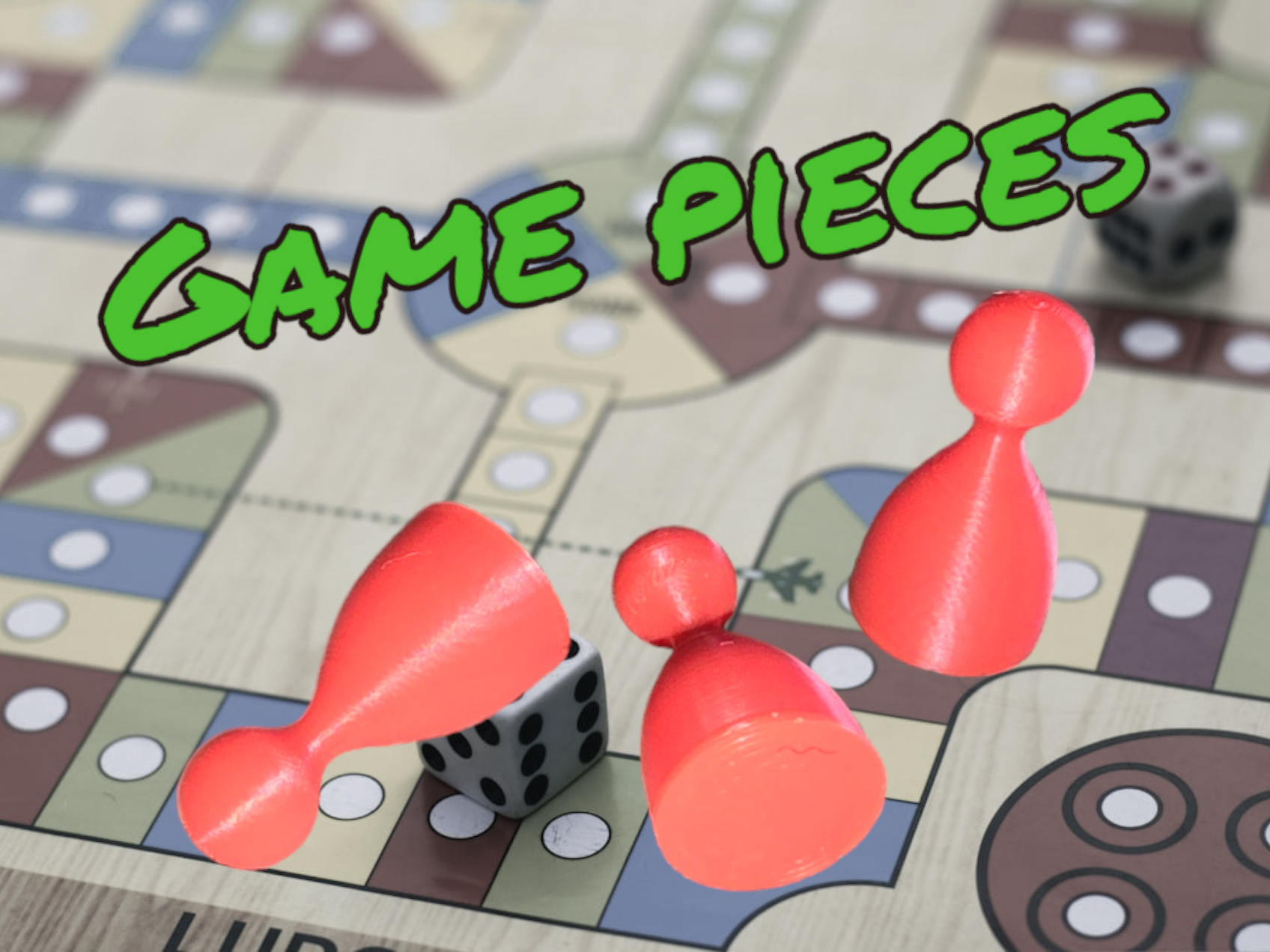 Game pieces, board game, pawn, halma pawns
