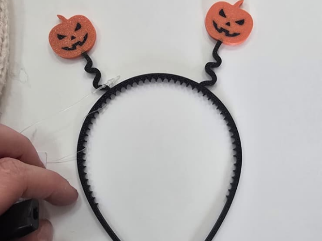 Pumpkin Headband – Halloween Costume Accessory