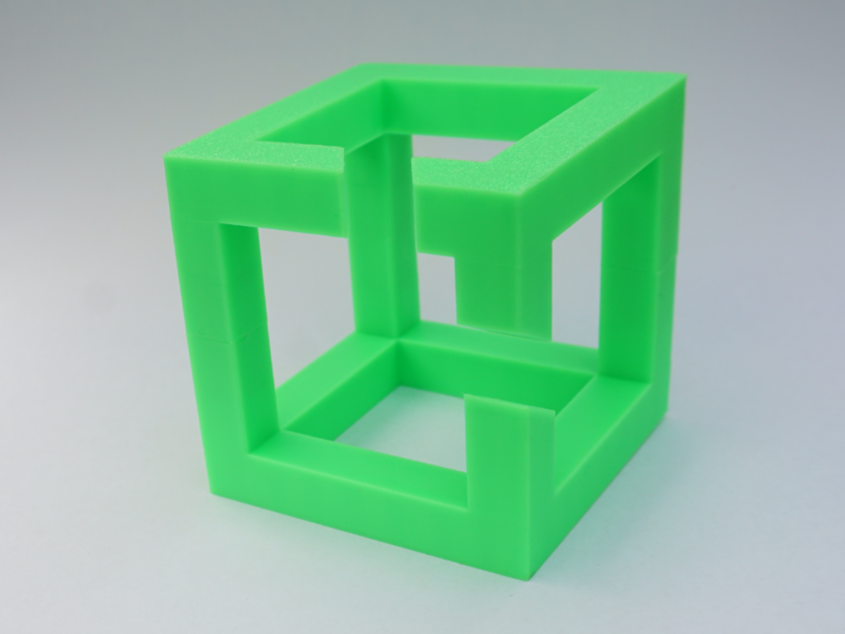 Impossible cube, Impossible object, illusion.