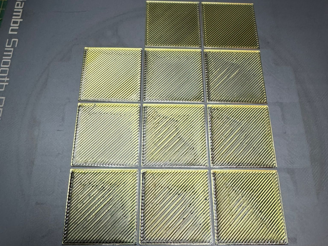 First Layer calibration - perfect Flow Test!
