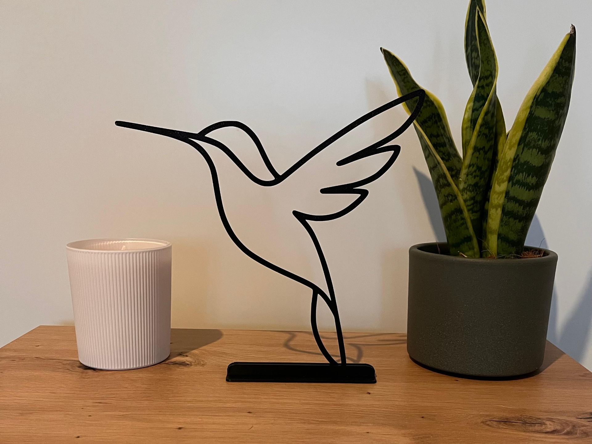 Humming Bird 2D Art | Fine Line