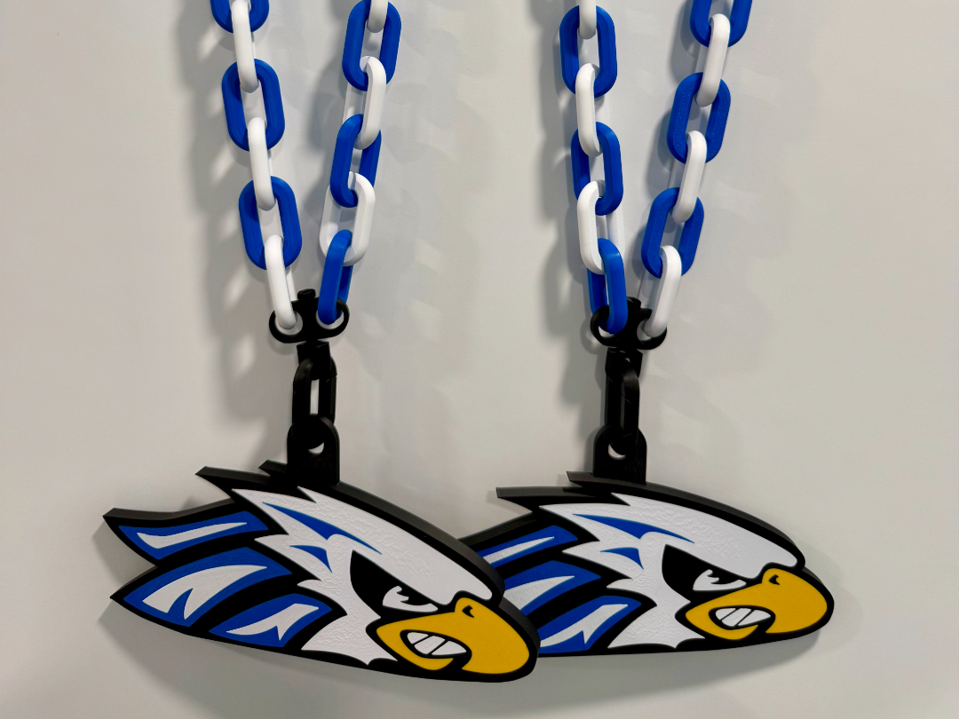 SCU Eagles Oversized Logo for Hype Chain