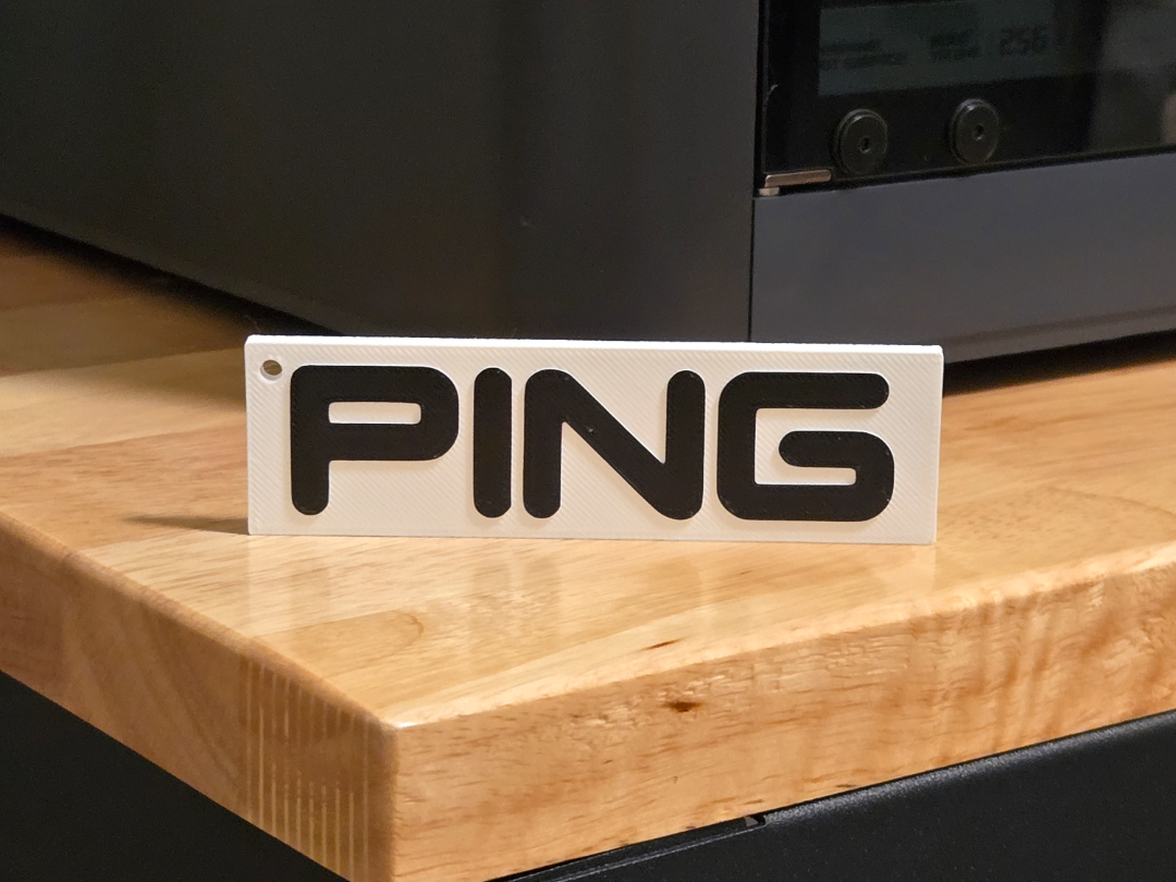 Ping Golf Bag Tag
