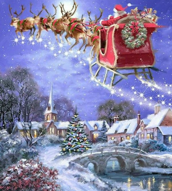 Santa Comming