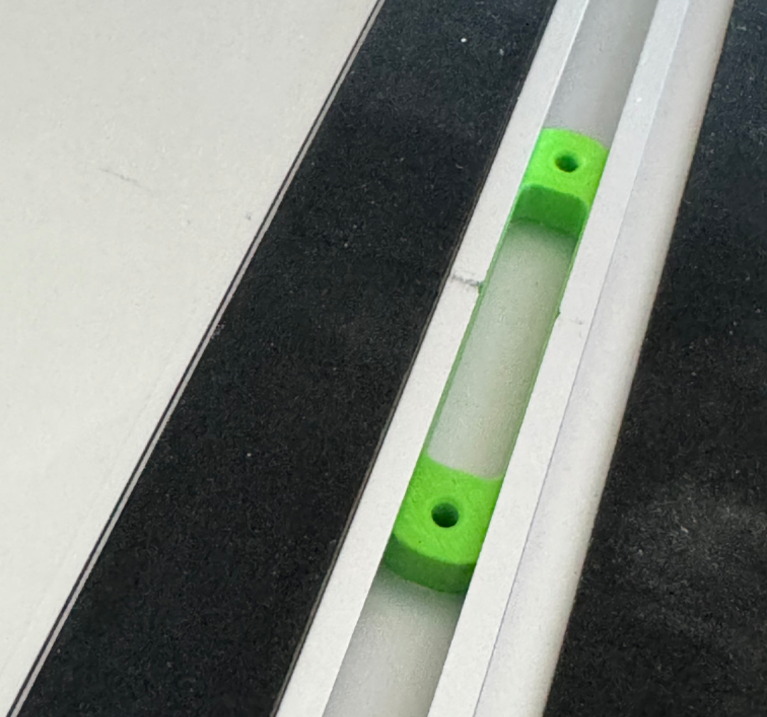 Festool MFT guide rail slop stopper
