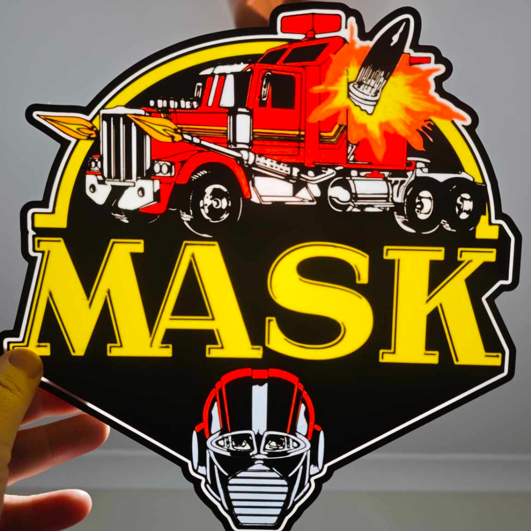 M.A.S.K. (TV series) 1985 Inspired lightbox