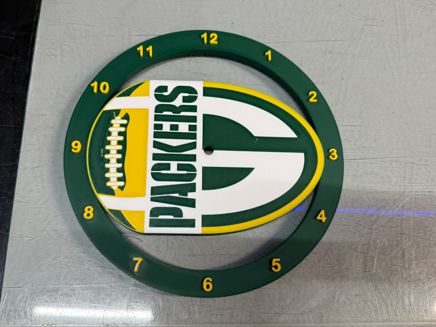 Green Bay Packers Clock