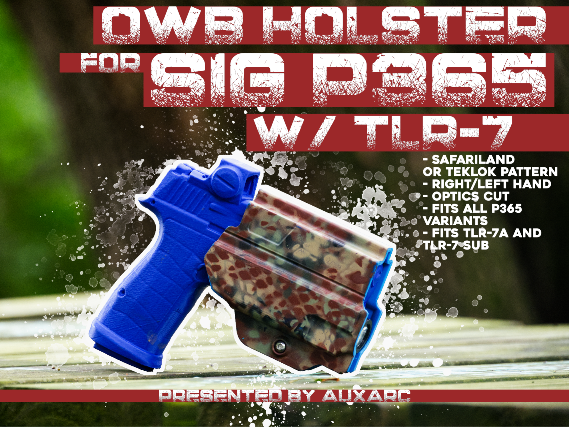OWB Holster for SIG P365