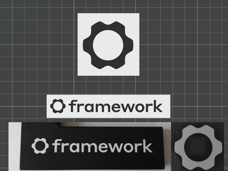 Framework logo (gear and name)