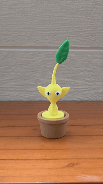 Clicker Pikmin Amarillo