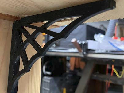 Spider Web Shelf Bracket