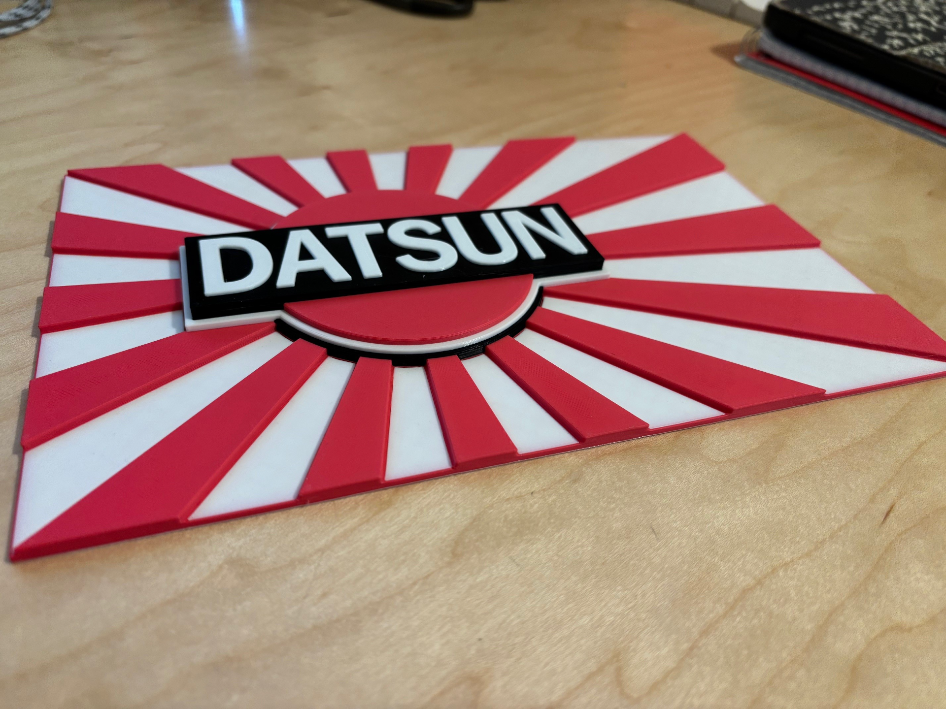Datsun Rising Sun Flag