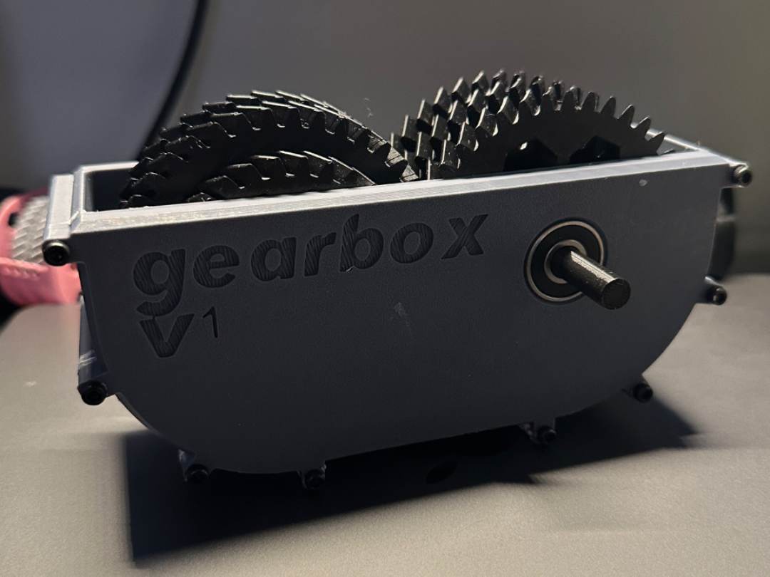 1:4 Heavy-duty Helical Gearbox