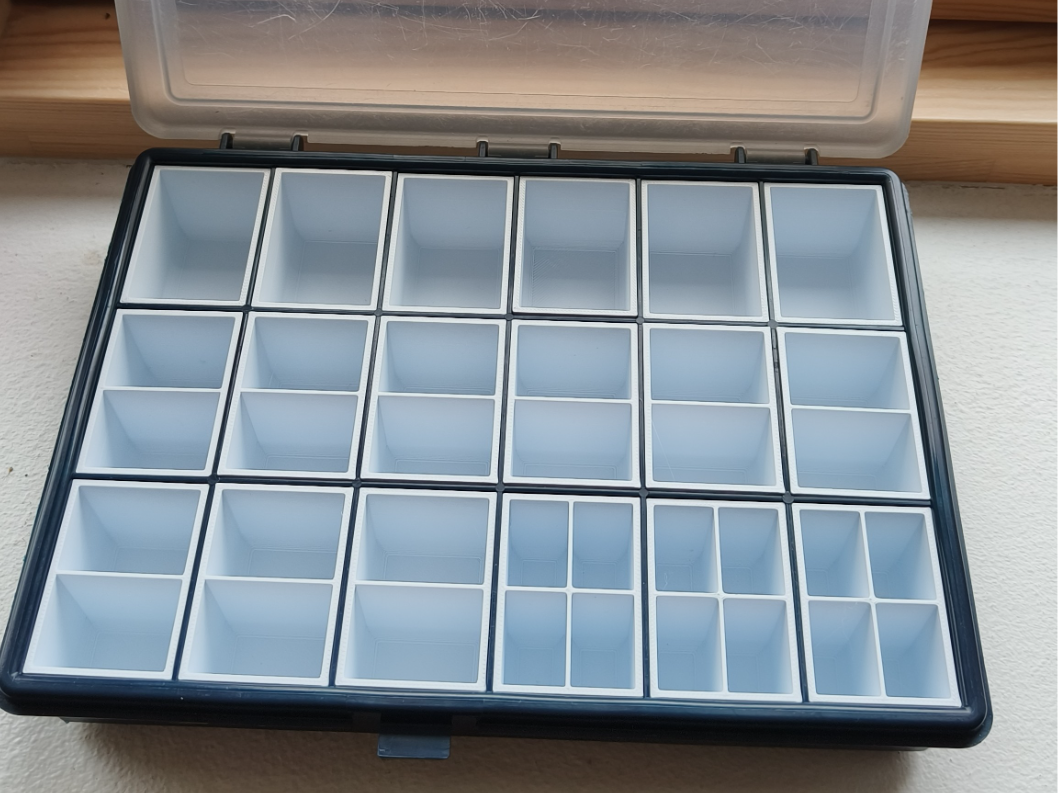 Inserts for Raaco Assorter 5-18 organizers
