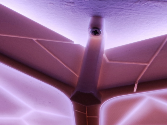Support nanoleaf HexaLeaf pour pose horizontale
