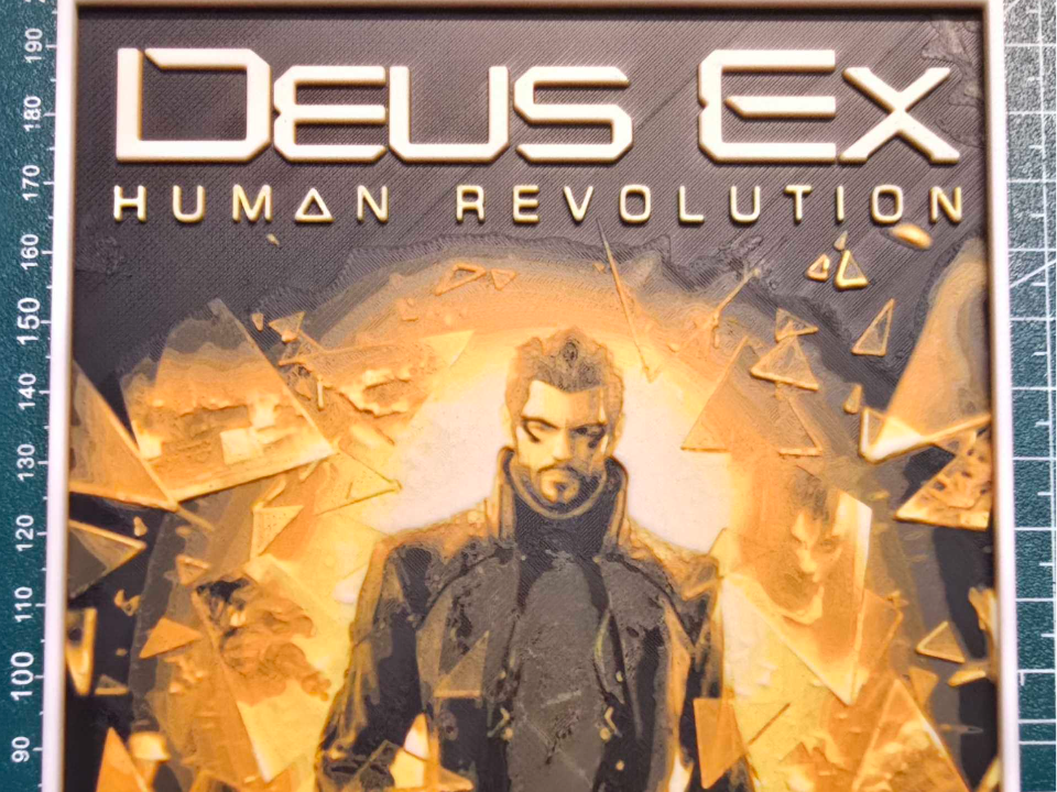 Deus Ex Human Revolution Game Poster - Hueforge