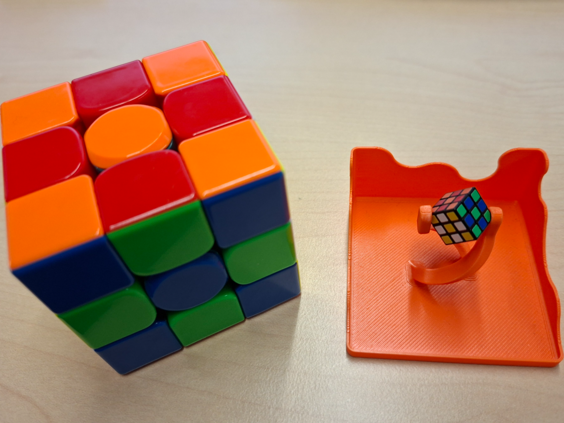 Mini Rubik’s Cube Display Holder (1cm cube)