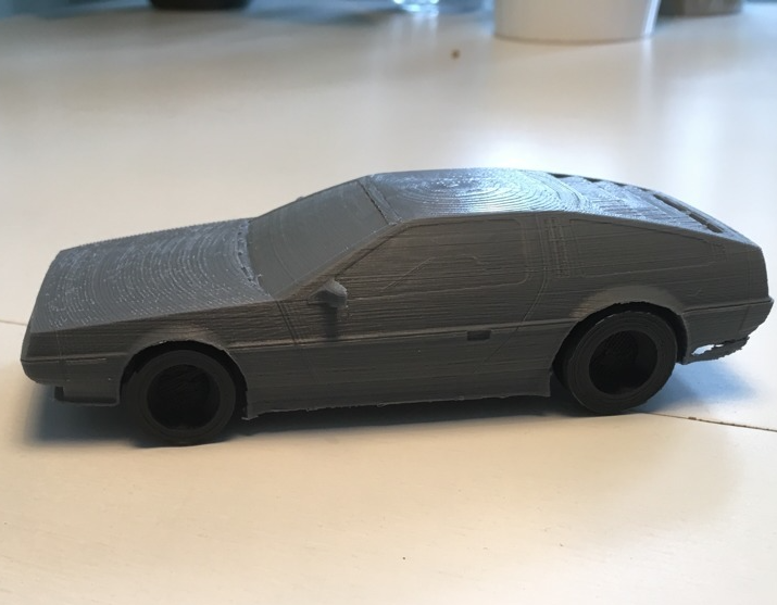 DeLorean DMC-12 Scale Model