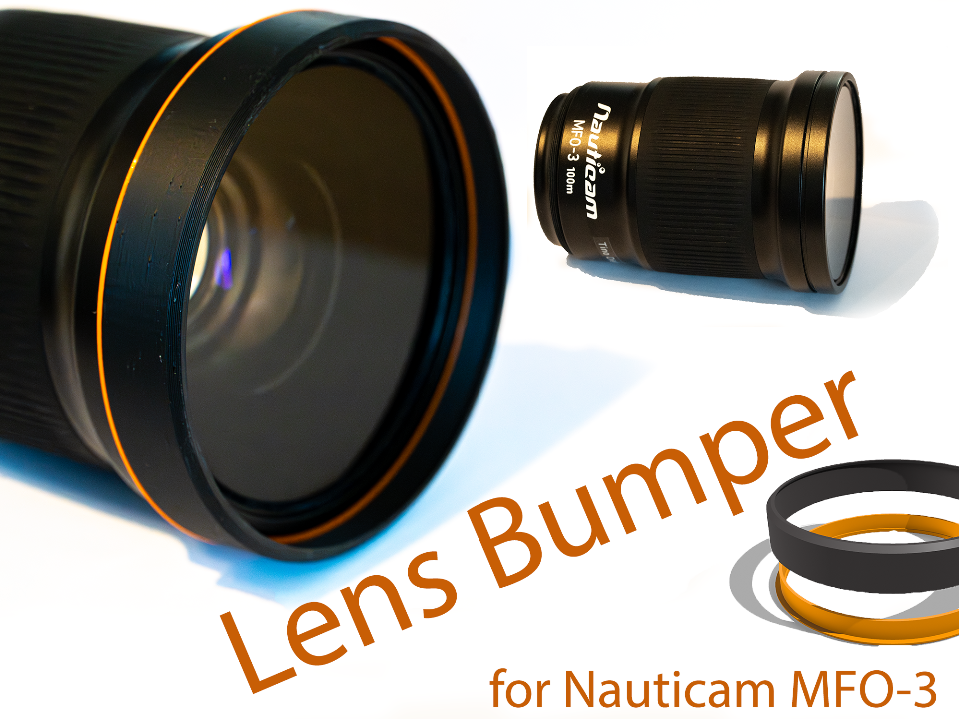 Lens Bumper for Nauticam MFO-3