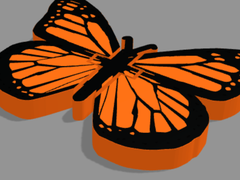 Flexi Monarch Butterfly