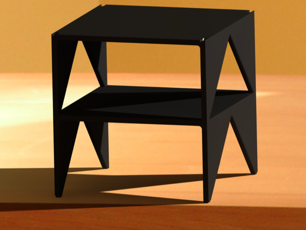 XXL two-tier stackable shelf
