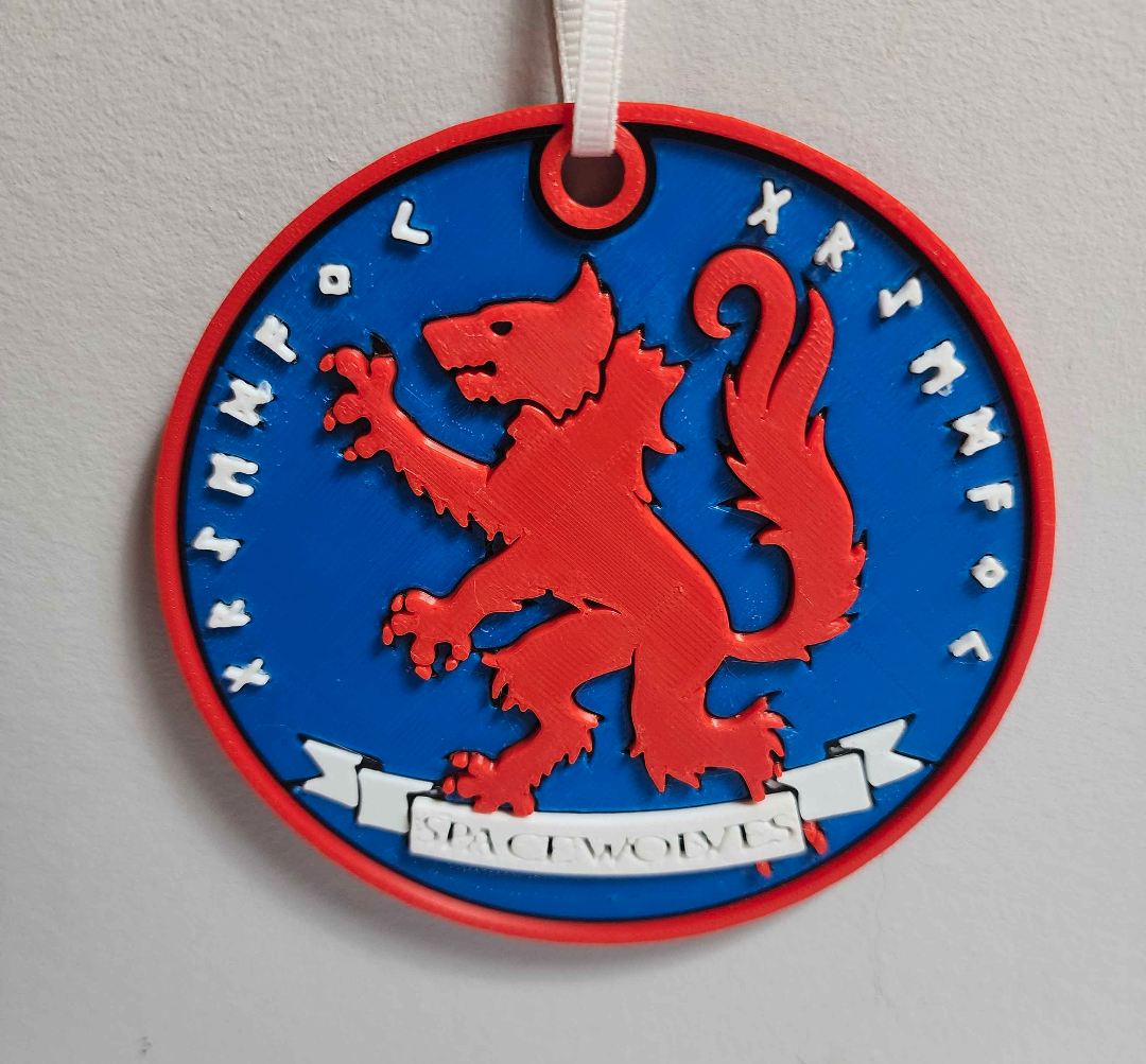 Space Wolves Ornament