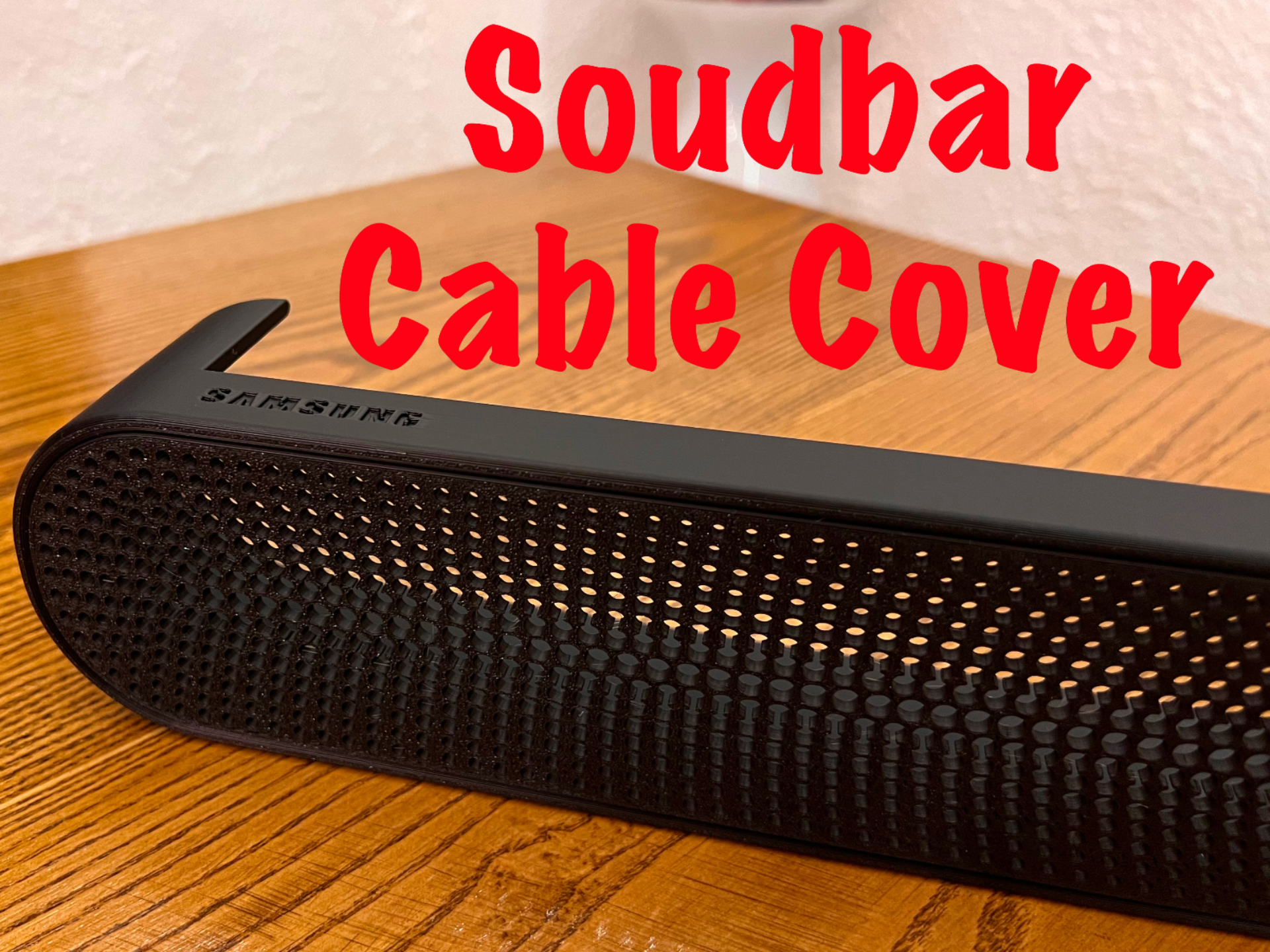 Soundbar - Cable Cover